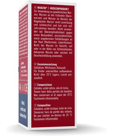 Buy WARZIN Wart Remover Tincture | Effective Wart Remedy for Warts & Corns | International Shipping Available - Buy Online on GoSupps.com