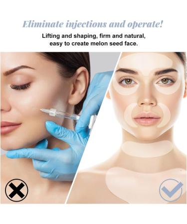 Skin Anti-Wrinkle Pad Set Silicone Chest Pad Neck Pad Eye Pad Forehead Pad Lifting Shaping QINQUAN - Buy Online on GoSupps.com