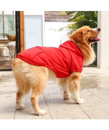 Waterproof dog coat winter warm jacket dog puppy sweater boy for small with bag-warm dog medium hoodie autumn clothing winter fleece pet clothing dogs (1107debka-Red XXXXXL) xxxxxl 1107debka-red