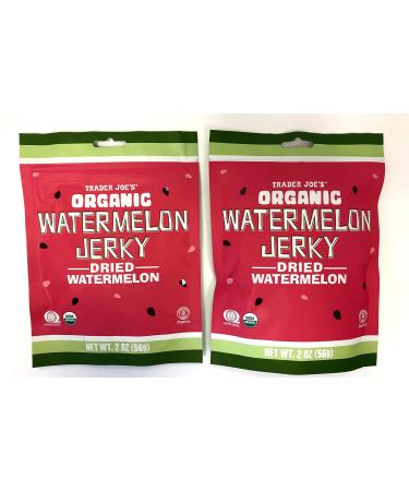 Organic Watermelon Jerky Dried Watermelon (2 packs)
