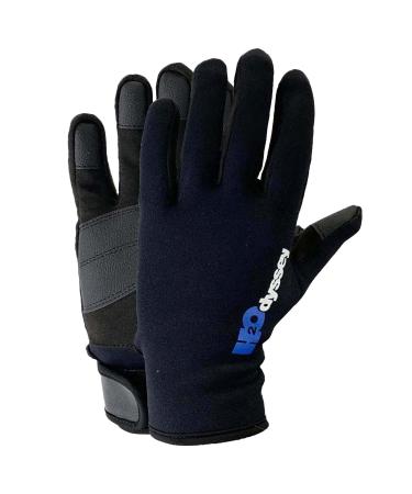 H2ODYSSEY Tropic Gloves 2mm - Thermal Dive Gear to Keep Hands Warm - for Surfing, Diving and Swimming Large