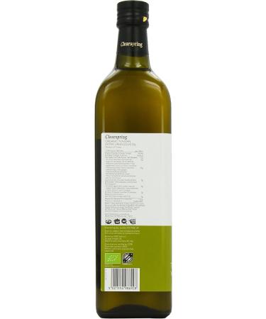 Clearspring Organic Tunisian Extra Virgin Olive Oil (1L) - Buy Online on GoSupps.com