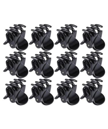 Beaupretty 12th hair clips for women claw clips black small hair clips mini claw claw claw clips mini hair clips for women claw clamp hair needle millino slip-resistant