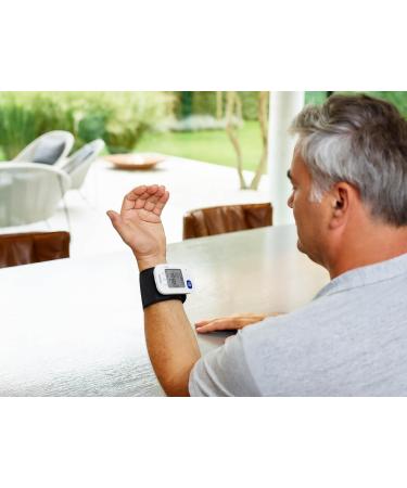 OMRON RS4 Automatic Wrist Blood Pressure Monitor - Test Winner Stiftung Warentest 11/2023 | Clinically Validated Memory Positioning Sensor & Chain Seat Control - Shop Internationally! - Buy Online on GoSupps.com