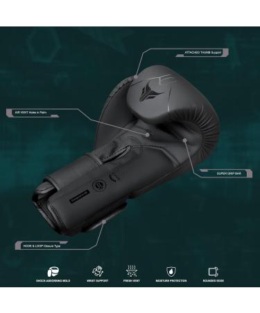 Mytra Fusion 16-oz Boxing Gloves - Free Hand Wraps Included | MMA Muay Thai & Kickboxing - Unisex Training Gear - Buy Online on GoSupps.com