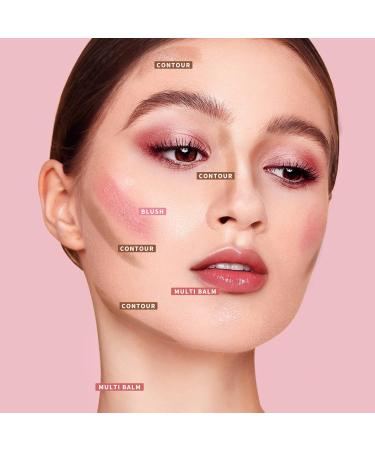 KIMUSE Cosmetics Stick Trio: Blush, Highlighter, Moisturizer Balm, Long Lash & Waterproof Mascara - Buy Online on GoSupps.com