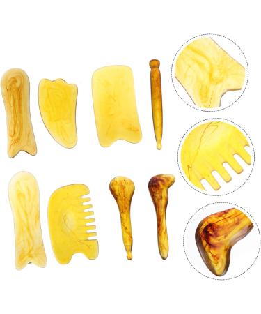Healvian 24 PCK Abtreftald Scration Massager - Natural Chinese Massage Scraping Tools for Regrowth & Regeneration | Acupuncture Meridian Scratching Board - Buy Online on GoSupps.com