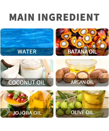 Batana Oil Hair Cream Organic Batana Oil Natural Healthy Hair Batana Oil Promotes Women's Hair Health Improves Hair and Skin Shine Restores - Buy Online on GoSupps.com