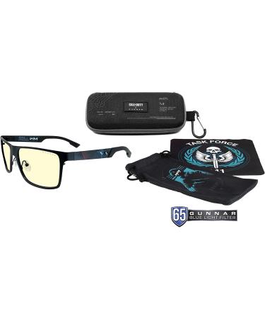 Buy Gunnar Vertex Gaming Glasses - Smoke Frame & Amber Lens | Anti-Blue Light 65% Blue Light Protection | Perfect for Gamers | Global Shipping - Buy Online on GoSupps.com