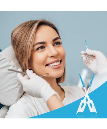 Skhaovs 230-Piece Interdental Tooth Cleaner Sticks & Brushes - Light Blue Dental Care Set for Optimal Oral Health - Buy Online on GoSupps.com