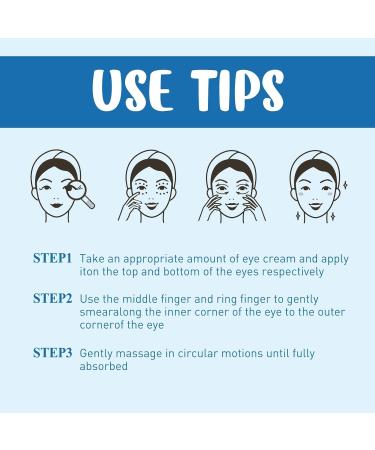 Youth Restore NMN Eye Cream Anti- ge pour Les cernes Rides cr me pour Les Yeux Acide hyaluronique hydratant limine Les Poches sous Les Yeux cernes Rides des Yeux - Buy Online on GoSupps.com