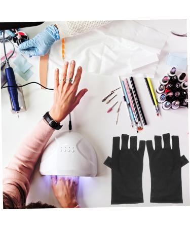 FOMIYES 10 Pairs Nail Gloves Protective Gloves Hand Gloves for Protection Uv Manicure Gloves Uv Protection Gloves Pink Gloves Uv Gloves Protector Polyester Miss - Buy Online on GoSupps.com