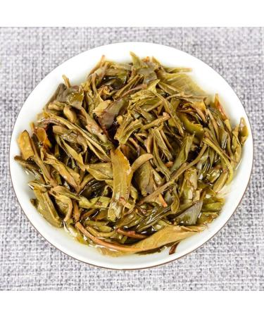 HQZM Yunnan Puer Raw Tea 357g Wuliangshan Early Spring Tea Cake Natural and Fragrant with Tea Flavor - Buy Online on GoSupps.com