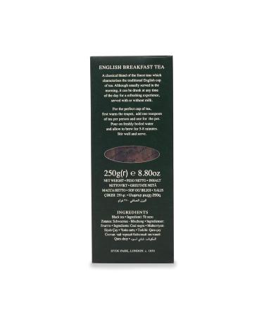Ahmad Tea English Breakfast - Premium Black Loose Tea - Assam & Ceylon - 250g | International Shipping Available - Buy Online on GoSupps.com
