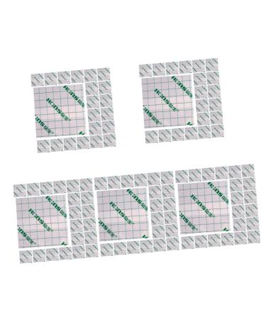 FRCOLOR 500 Pcs Makeup Palette Adhesive Bandages Make up Palettes for Women Adhesive Make up Palette Shower Protector Cover Dressing Makeup Belt 7x7cmx5pcs As Shownx5pcs
