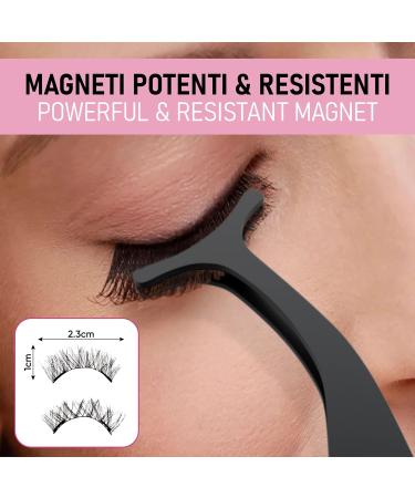 M.Y.L Push Up Angel Reusable Magnetic Eyelashes Set of 4 Eyelashes Magnetic Eyelashes without Eyeliner Eyelashes Push Up Angel - Buy Online on GoSupps.com