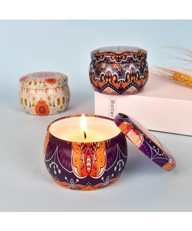 12 Retro Fragrance Candles Gift Set for Women - Aromatherapy Set with 360 Hours Burn Time | Perfect for Christmas Birthdays & Valentine's Day - Buy Online on GoSupps.com