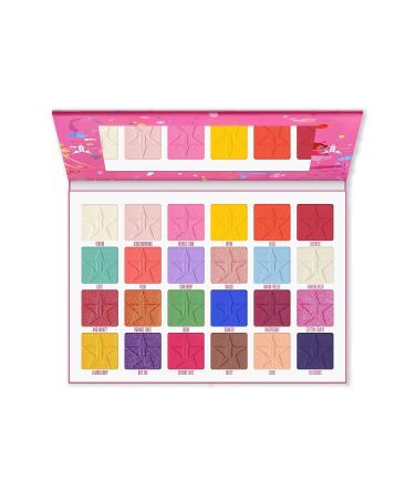 Polet Eyeshadow Palette 24 Vibrant Colors High Pigmented Makeup Palette Matte And Shimmer Glitter Powder Eye Shadow Waterproof Long Lasting Eye Shadow Palette