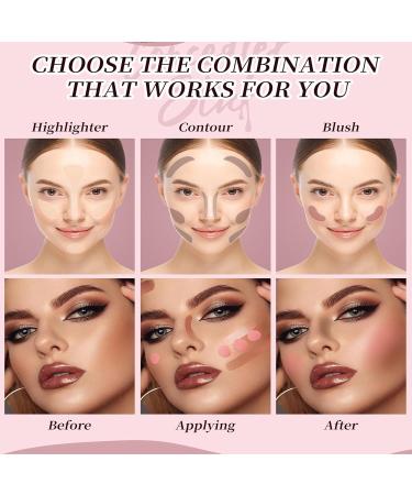 Dual-ended Stick Face Contour Stick for Cheeks Makeup Sticks for All Skin M01# - Buy Online on GoSupps.com