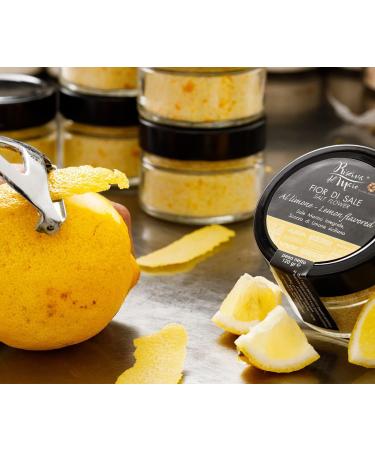  Riserva del Mare Lemon-flavored fleur de sel Slow Food garnish 120g. - Buy Online on GoSupps.com