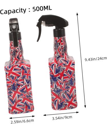 HONMEET Water Spray Bottle for Hair Plastic Hair Spray Bottle Water Spray Can Watering Pot - Buy Online on GoSupps.com