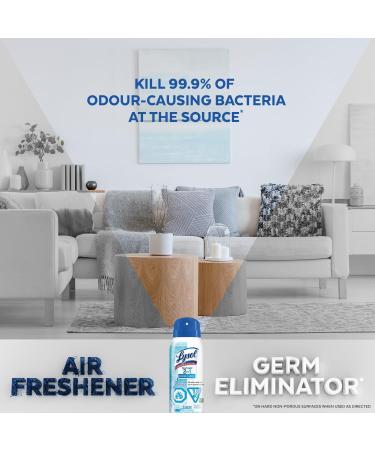 Lysol NeutraAir 2in1 Ocean Breeze Disinfects Kills Odour Causing Bacteria Kills 99.9% of Viruses & Bacteria 283g - Buy Online on GoSupps.com