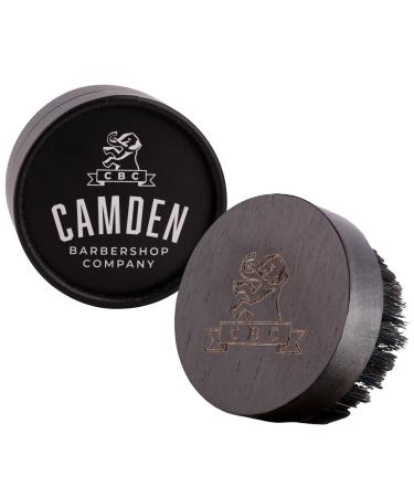 Beard brush from Camden Barbershop Company incl. case made of walnut wood For daily beard care & applying beard oil - Buy Online on GoSupps.com