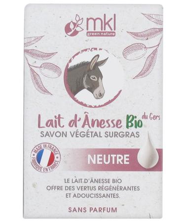 MKL Green Nature MKL Green Nature Organic Donkey Milk from Gers Neutral Superfat Vegetable Soap 100g