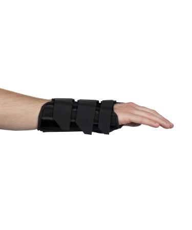 FitPro FP70223 Adjustable Lightweight 8" Wrist Brace - Removable Insert - Small Left - Black - Ideal for Support & Comfort - Buy Online on GoSupps.com