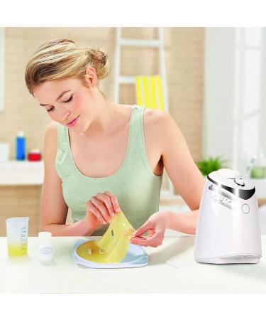NDLLGOF Fruit Face Mask Maker Machine - DIY Vegetable Facial Pack Kit with Collagen Pills | Smart Automatic Beauty Machine for Facial/Eyes SPA - Buy Online on GoSupps.com