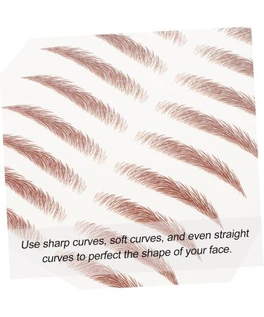 Ipetboom 8 sheets Sticker Eco Practical Makeup Hair-like Beauty Supplies D Eyebrows Woman Imitation Shaping - Buy Online on GoSupps.com