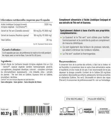 STC NUTRITION - 2 Month Accelerated Fat Loss Pack - Dietary Supplement - Drainaxyl 500 Red Fruits + Hydroxyblast + Premium CLA+ - Elimination & Drainage - Extra Strong Fat Burning - Buy Online on GoSupps.com