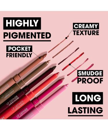 Collection Cosmetics Smooth Pink Lip Definer Pencil 4.2g | Long-Lasting Formula - Buy Online on GoSupps.com