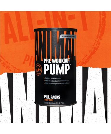 Animal Pump Preworkout 30 Count Omega Omega 3-6 30 Day Pack - Buy Online on GoSupps.com