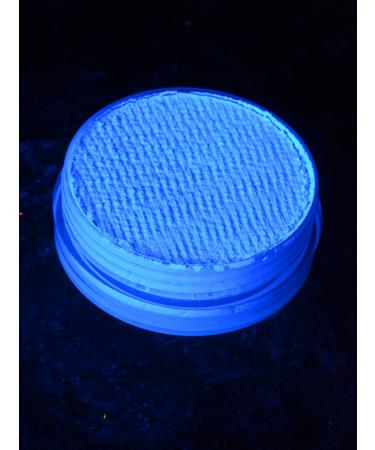 12ml Blacklight Aqua Make-up Effect Paint Neon White Blue