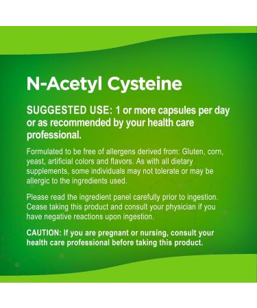 Micro Balance N-Acetyl Cysteine Supplement | Respiratory & Immune Support | Liver Antioxidant | 60 Capsules - Buy Online on GoSupps.com