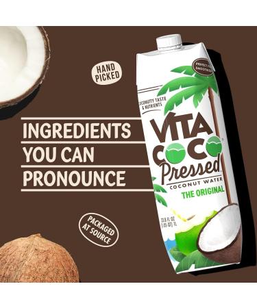 Vita Coco Pressed Coconut Water 1L - Pure and Refreshing Hydration - Buy Online on GoSupps.com