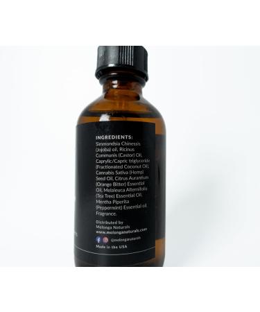 Beard Oil for Men - Natural Moisturizer & Softener with Peppermint Tea Tree Castor & Jojoba | 2 fl oz - Men's Beard Care Products - Buy Online on GoSupps.com