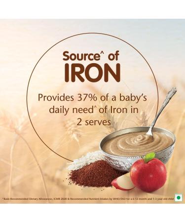 Generic Baby Cereal With Milk Ragi Apple From 8 To 24 Months 300G - Buy Online on GoSupps.com