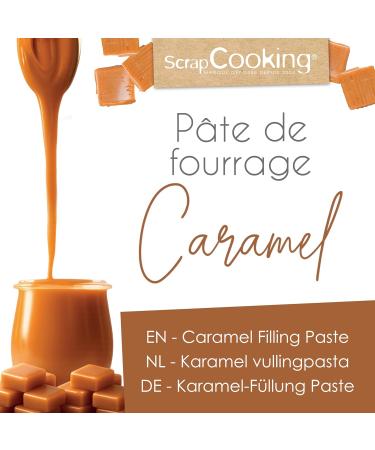 ScrapCooking - P te de Fourrage Caramel 200 g - Pour Fourrer Tablettes clairs Macarons G teaux B ches de No l Cookies Cheesecakes & P tisseries - 4640 - Buy Online on GoSupps.com