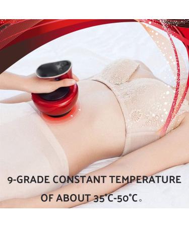 Zhilianzhao USB Charging Cupboards - 9-Speed Scratch Massager with LCD & Interchangeable Massage Heads | Easy to Use Metallic Finish - Shop Now! - Buy Online on GoSupps.com