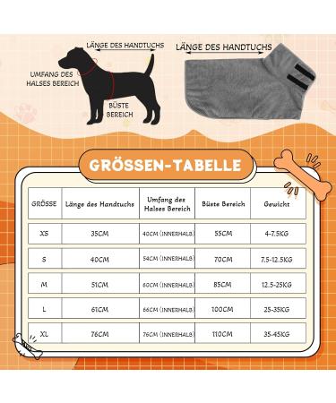 Luxury Microfiber Dog Bathrobe Absorbent Towels for Small & Large Dogs | Adjustable Straps & Comfort - Buy Online on GoSupps.com