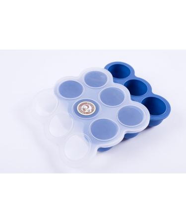 Nurture Naturals Blue Baby Food Storage Containers - Safe Durable & Eco-Friendly for International Shipping - Buy Online on GoSupps.com