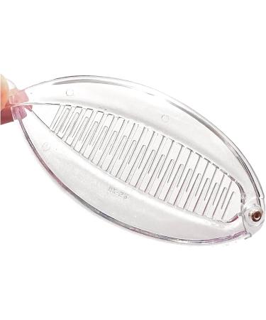 2 pieces Fish Hair Clips Clear Slides Plastic Fishtail Ponytail Banana Hair Clips Non-slip Hair Comb for Womens Girls Accessories (Clear) - Buy Online on GoSupps.com
