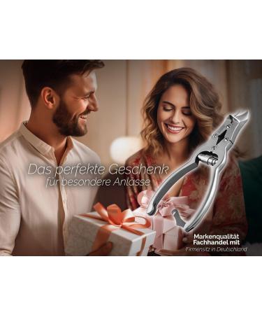 Professional Foot Care Head Cutter Nail Pliers - Double Gear Ratio 4-Way Screwed for Precision & Comfort - Buy Online on GoSupps.com