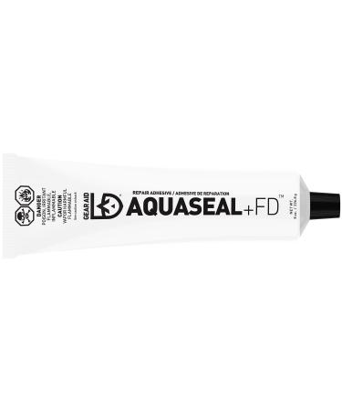 GEAR AID Aquaseal FD Flexible Repair Adhesive for Outdoor Gear and Vinyl, Clear Glue 8 Oz Adhesive