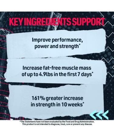 Buy Blue Star Nutraceuticals CREA-TECH - Pure Creatine Monohydrate & Electrolytes | Muscle Building & Strength Enhancement | 120 Veggie Capsules - 30 Day Supply - Buy Online on GoSupps.com