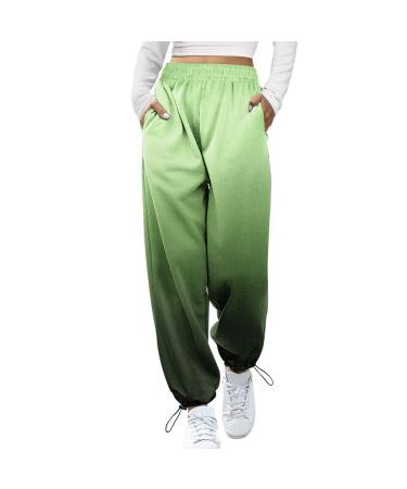 Parachute Pants Y2K Women Cargo Pants Baggy Cargoose Track Pants Streetwear Vintage Jeans Pants 90s E-Girl Streetwear Cargo Pants Y2K Sports Pants Lang Loose 02-Gr n XL