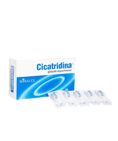 CICATRIDINA 10 Vaginal OVULES Suppositories GLOBULES