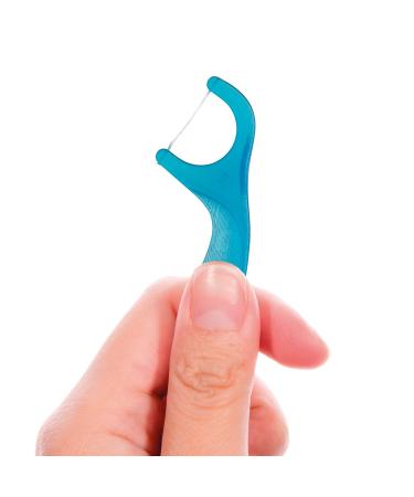 GUM Advanced Care Flossers Fresh Mint with Vitamin E & Fluoride - 600 Flossers (4 packs) - Buy Online on GoSupps.com